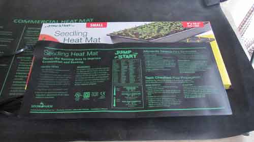 Hydrofarm seedling heat mat