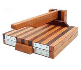 Central Coast wooden tortilla press