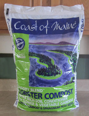 Coast of Maine lobster compost